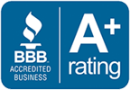 BBB A+ accredited rating