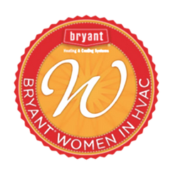 Bryant Women in HVAC Logo